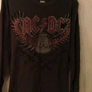 Grey thermal sweatshirt